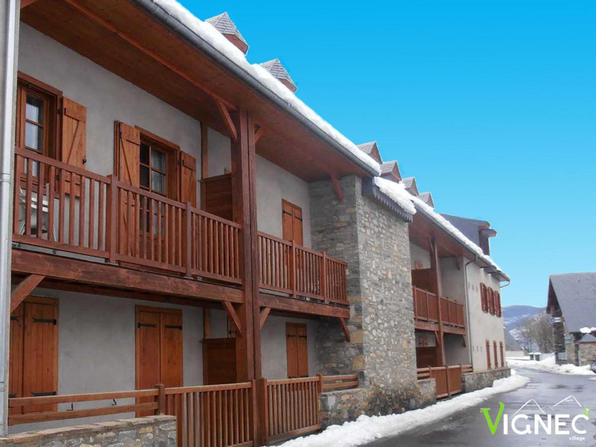 Appartement 3 Pieces 8 Pers Avec Terrasse Et Piscine En Ete, Pres De Saint-Lary-Soulan - Fr-1-504-57 Vignec Exterior foto